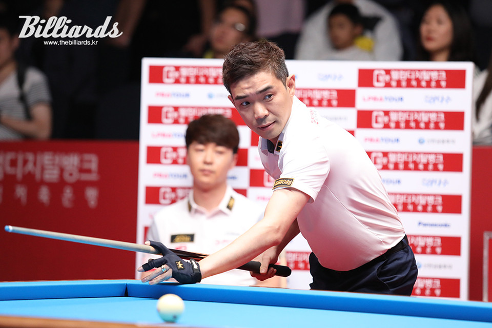 연속 6득점 세 방이 운명을 갈랐다. 4세트부터 연속득점을 이어가고 있는 정경섭.  사진=김주석 기자