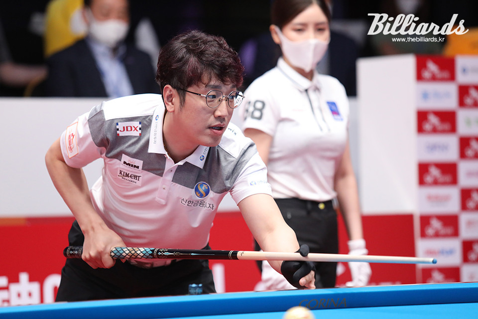 오성욱은 결승전에서 3세트부터 5세트까지 12연타석 득점을 올리며 승기를 잡았다.  사진=이용휘 기자