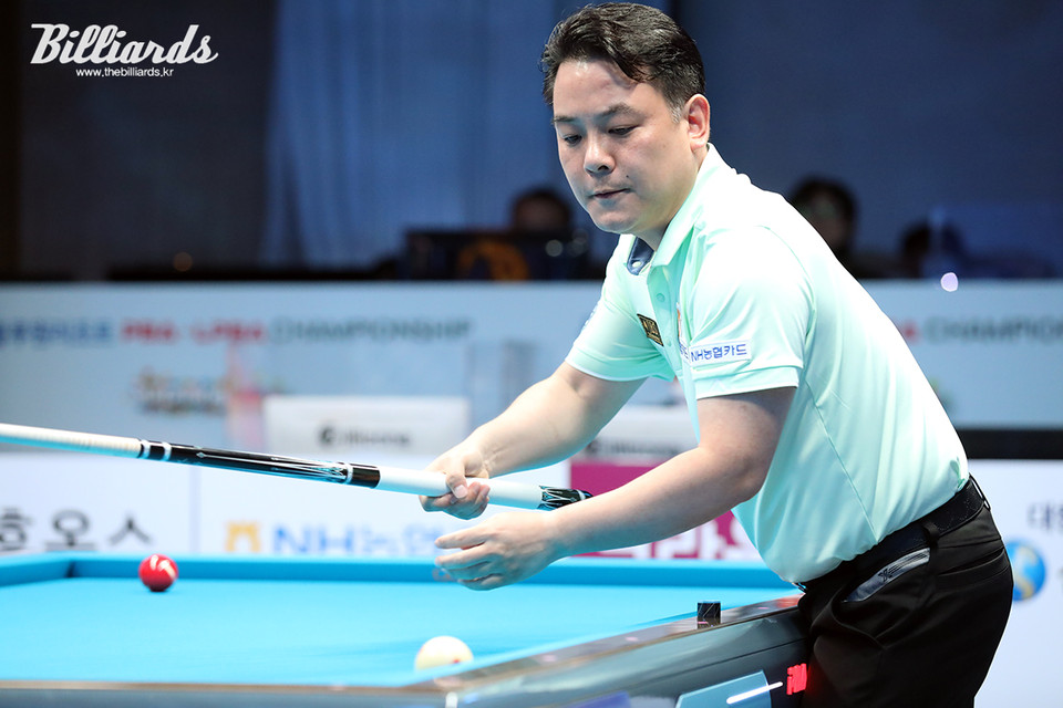 조재호는 마지막 5세트에서 끝내기 8점을 맞고 아쉽게 패했다.   사진=이용휘 기자