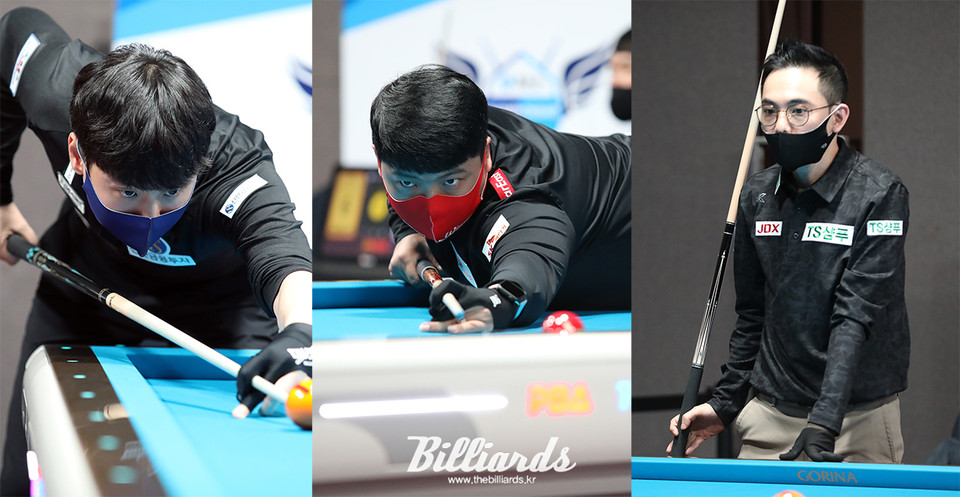 신정주, 홍종명, 한동우(사진 왼쪽부터).  사진=이용휘 기자