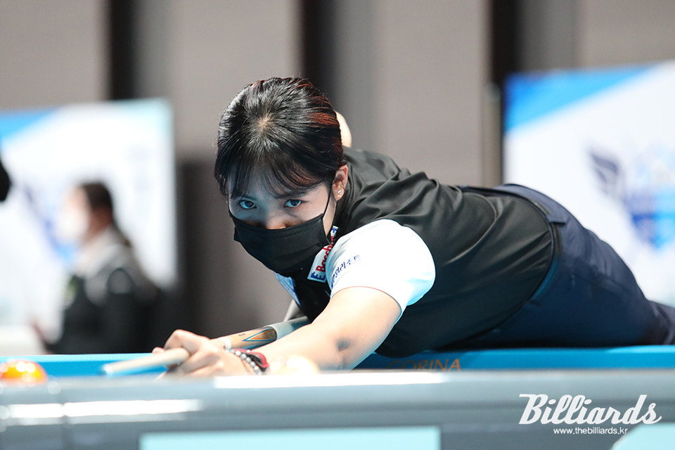 조 2위로 32강전을 통과한 스롱 피아비. 사진=이용휘 기자