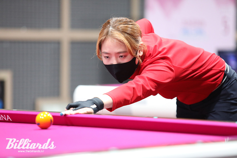 처음으로 준결승에 오른 이지은은 윤경남과 첫 준결승 대결을 벌인다.  사진=이용휘 기자