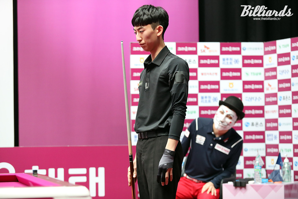 한체대에 재학 중인 고준서는 지난 2019년 발렌시아 세계주니어3쿠션선수권대회 준우승을 차지하며 주목을 받았고, 프로 무대에는 이번 시즌에 데뷔했다.  사진=이용휘 기자