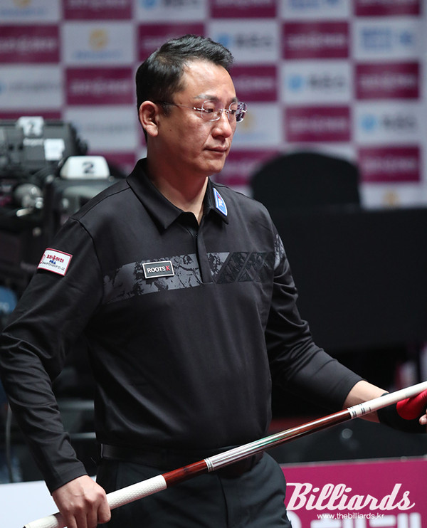 PBA 투어 첫 준결승에 진출한 김영섭.  사진=김민영 기자