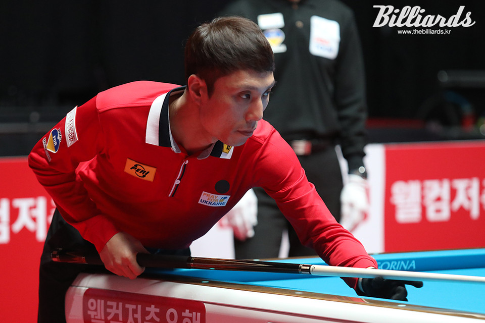 최원준은 또 한 번 '웰뱅 챔피언십' 제패를 노렸으나 준결승전에서 김임권에게 발목을 잡히고 말았다.  사진=김민영 기자