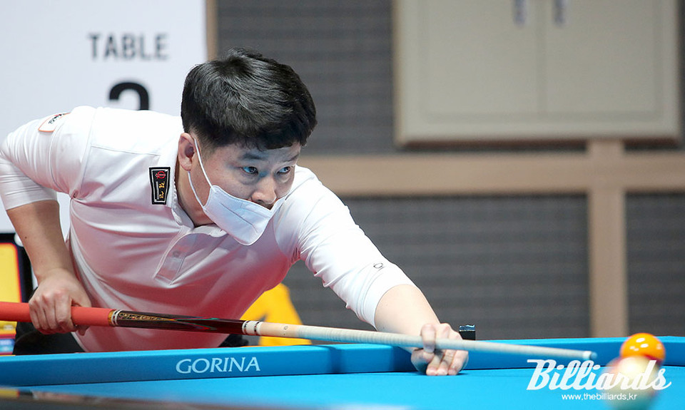 SK렌터카 PBA 월드챔피언십에 출전한 강승용.  사진=(사)프로당구협회 제공