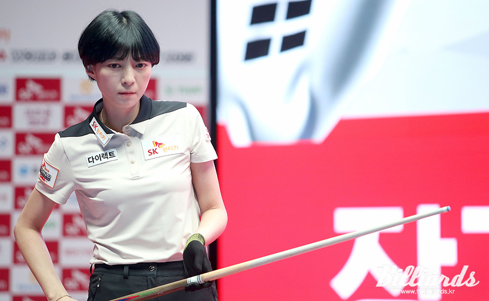 2승 1패에도 불구하고 본선 진출이 좌절된 임정숙.  사진=프로당구협회 제공