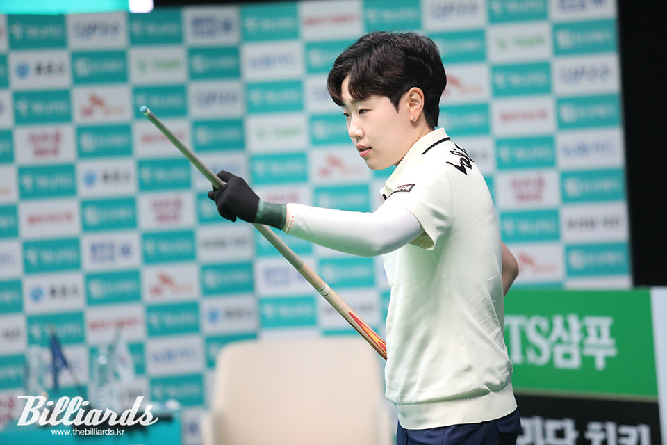 TS샴푸 챔피언십 디펜딩 챔피언인 김세연도 조 1위로 32강에 무난히 진출했다. 사진=빌리어즈 자료사진