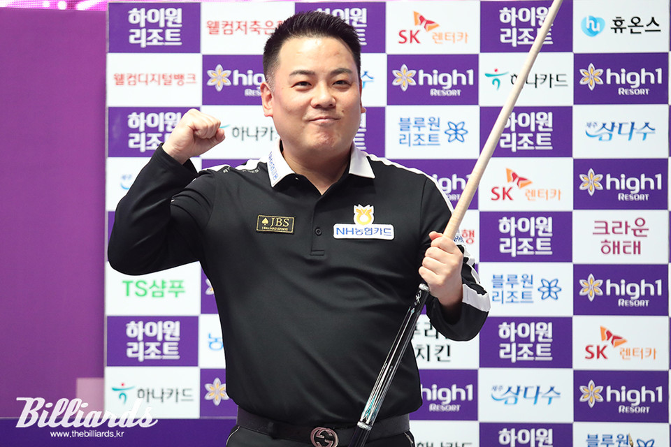 시즌 두 번째 준결승 진출에 성공한 조재호가 '시즌 2승' 도전을 이어간다. 사진=정선/이용휘 기자