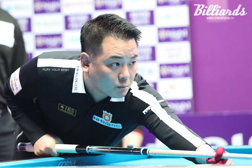 조재호는 백찬현을 세트스코어 3-0으로 제압하고 준결승에 올랐다.  사진=정선/이용휘 기자