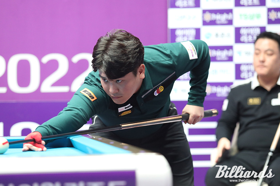 오태준이 조재호를 꺾고 첫 결승 진출에 성공했다. 사진=정선/이용휘 기자