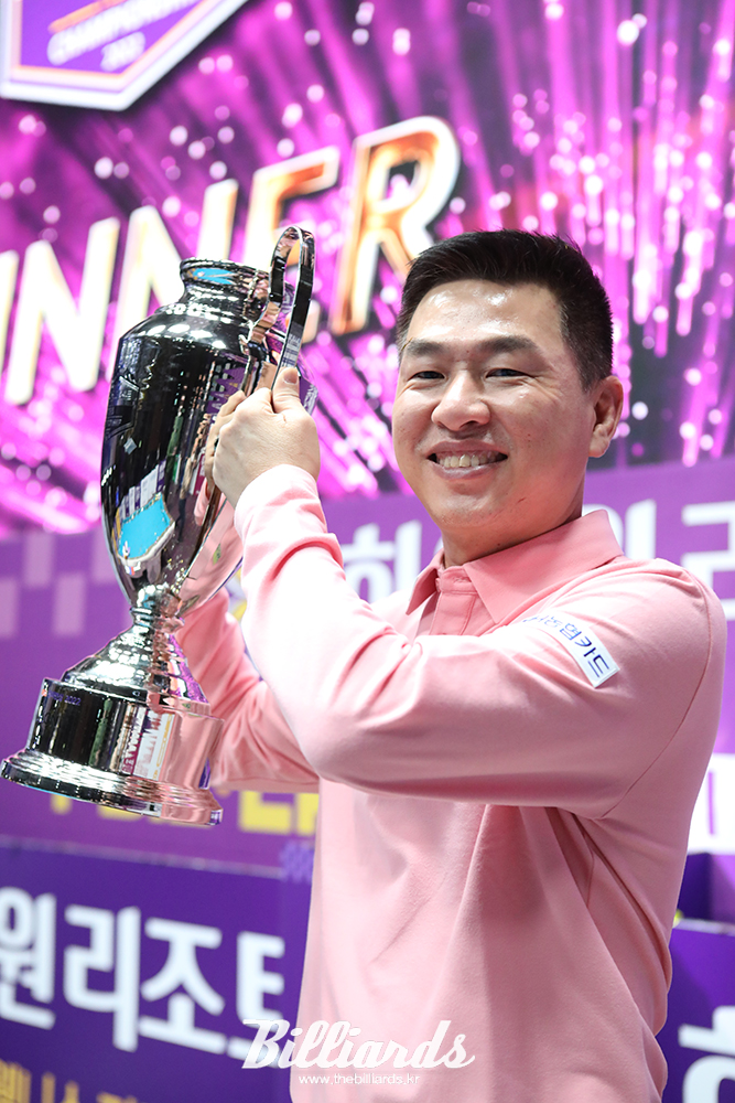 프로당구(PBA) '베트남 1호 우승'의 주인공 마민깜.  사진=이용휘 기자