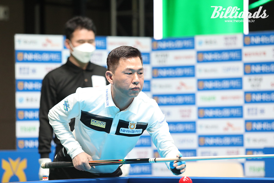 128강전 대결 중인 마민깜.  사진=고양/이용휘 기자