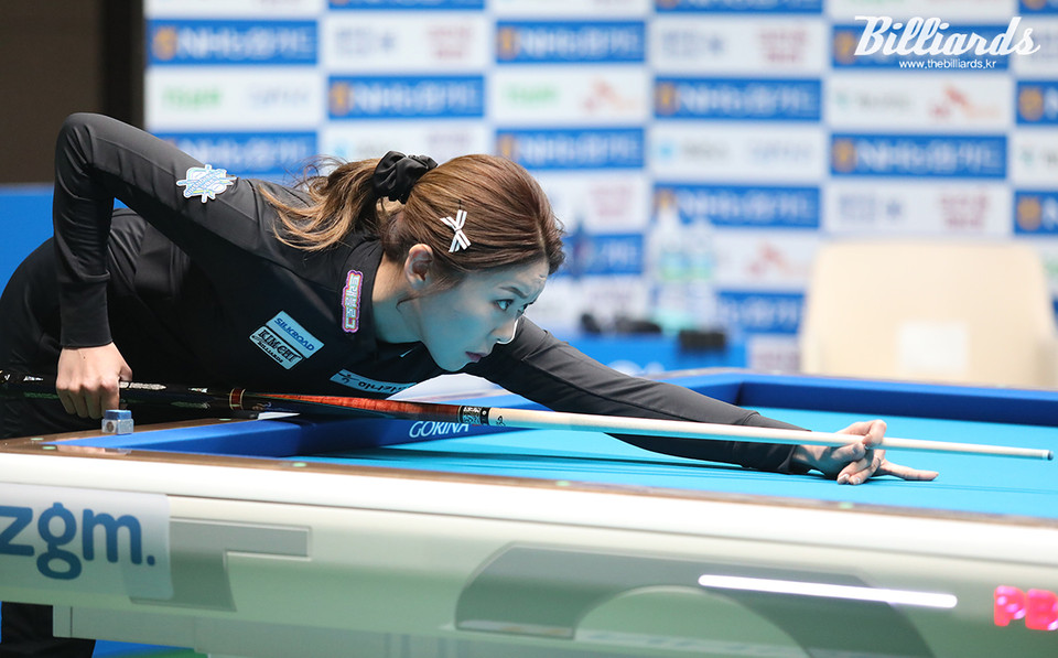 '통산 5승'으로 단독 최다승에 도전하게 된 김가영(하나카드).  사진=김민영 기자