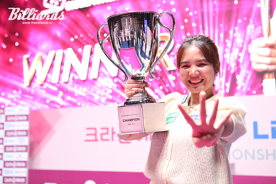 시즌 4승을 달성한 스롱 피아비. 사진=고양/이용휘 기자