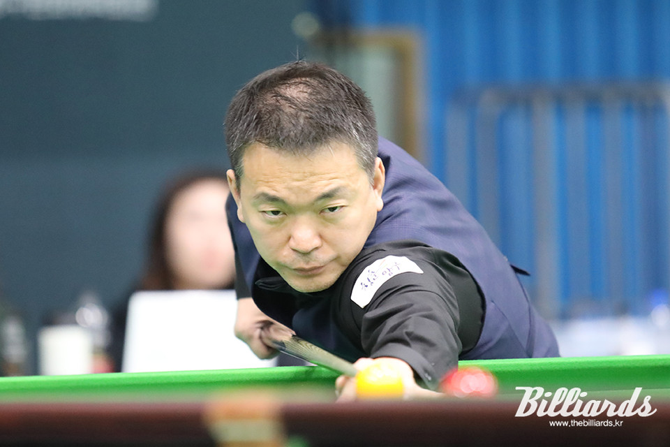 우승을 차지한 백민후. 사진=빌리어즈 자료사진