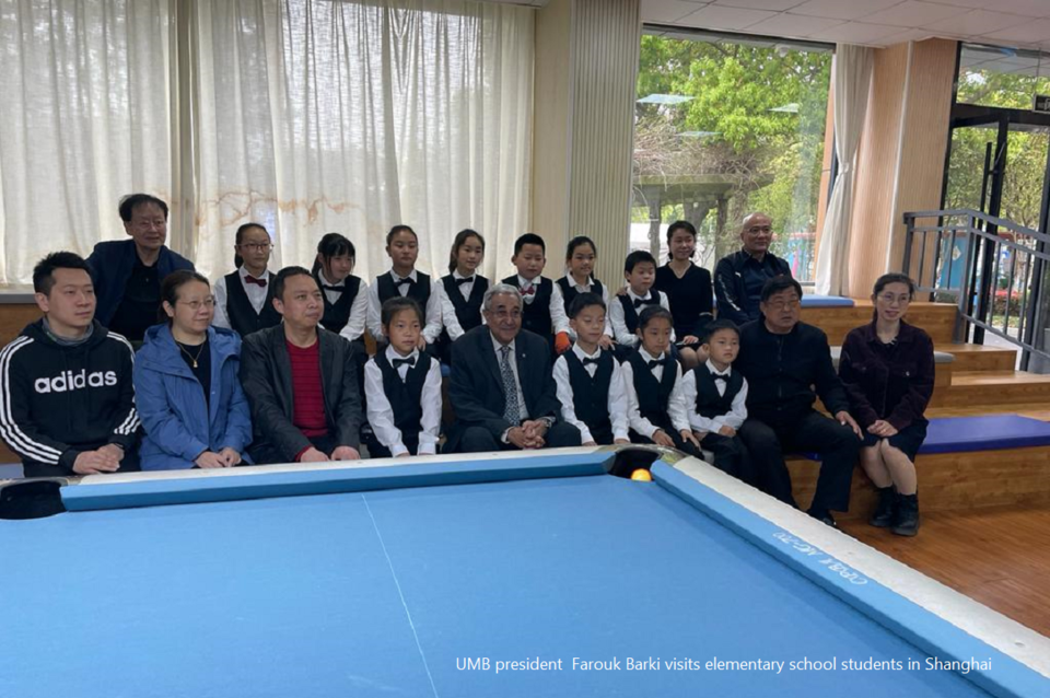 최근 중국을 방문한 UMB 파룩 바르키 회장.  사진=UMB