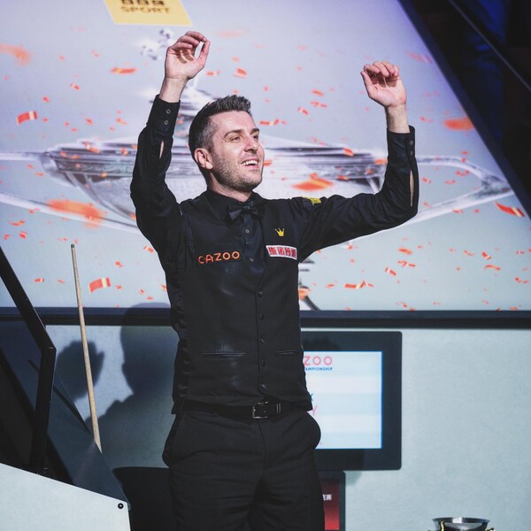 마크 셀비(잉글랜드)가 프로스누커 역사상 최초 결승전 맥시멈브레이크를 성공시켰다.  사진=WST