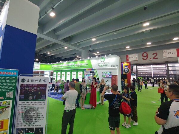제17회 광저우 당구용품박람회가 지난 10일 시작돼 13일까지 개최된다.  사진=GBE조직위/참가업체 제공