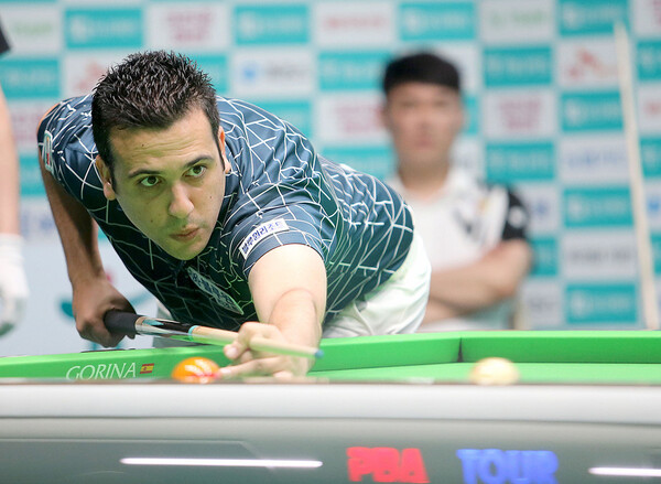 다비드 사파타(블루원리조트).  빌리어즈 자료사진