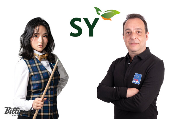 'PBA 최대어' 다니엘 산체스(49)와 한지은(22)이 신생 팀 SY바자르의 우선지명을 받았다.   사진=빌리어즈 자료사진, PBA 제공