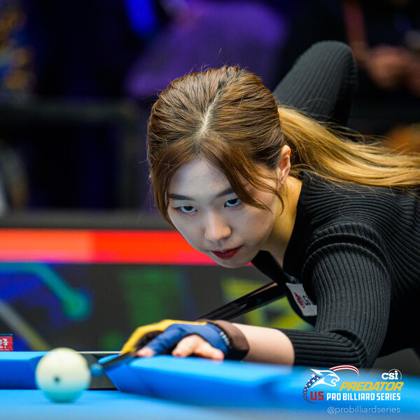 미국에서 열린 US 프로빌리어즈 시리즈 '위스콘신 오픈' 8강에 진출한 서서아.  사진=프레데터 제공