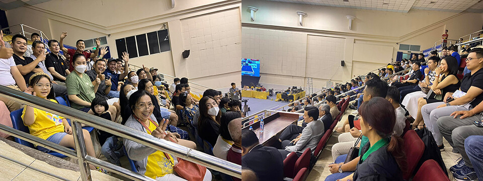 대회 관중들. 사진=마르코 자네티 SNS