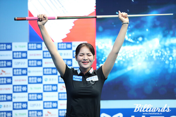 스롱 피아비(블루원리조트)는 지난 2021-22시즌과 2022-23시즌에 연속해서 2년 동안 개막전을 우승했다.  빌리어즈 자료사진