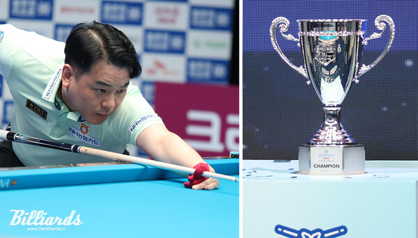 조재호(NH농협카드)는 프로당구 투어에서 10차례 투어에 출전하는 동안 우승을 하지 못하다가 지난 시즌 개막전에서 첫 우승을 차지했다.  빌리어즈 자료사진