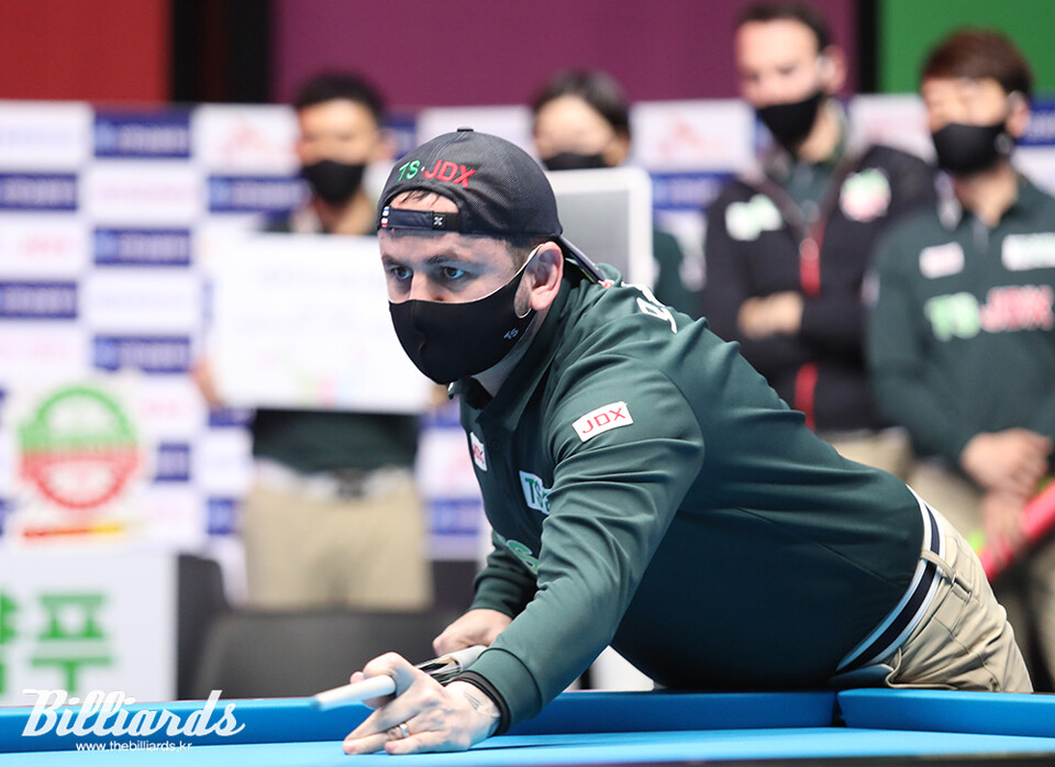 PBA 팀리그 원년 'TS샴푸-JDX'에서 활약한 로빈슨 모랄레스. 사진=빌리어즈 자료사진