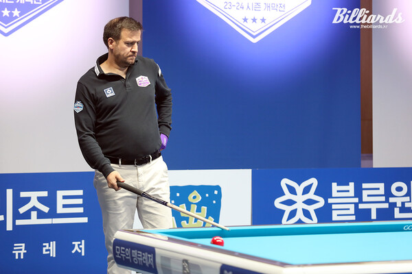 64강전을 승리하고 32강에 진출한 뤼피 체넷(하이원리조트).  사진=김도하 기자