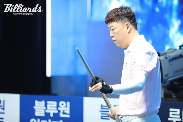 강인호를 꺾은 강동궁. 사진=김도하 기자