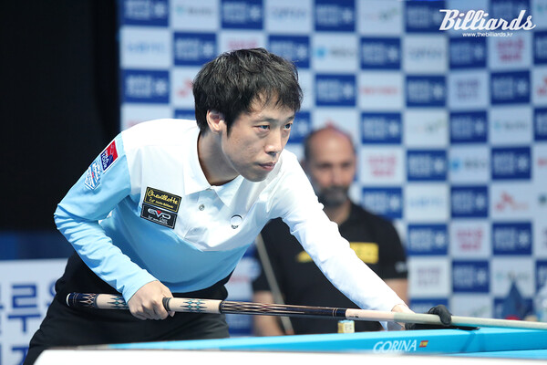 득점을 시도하는 박인수.  사진=경주/이용휘 기자