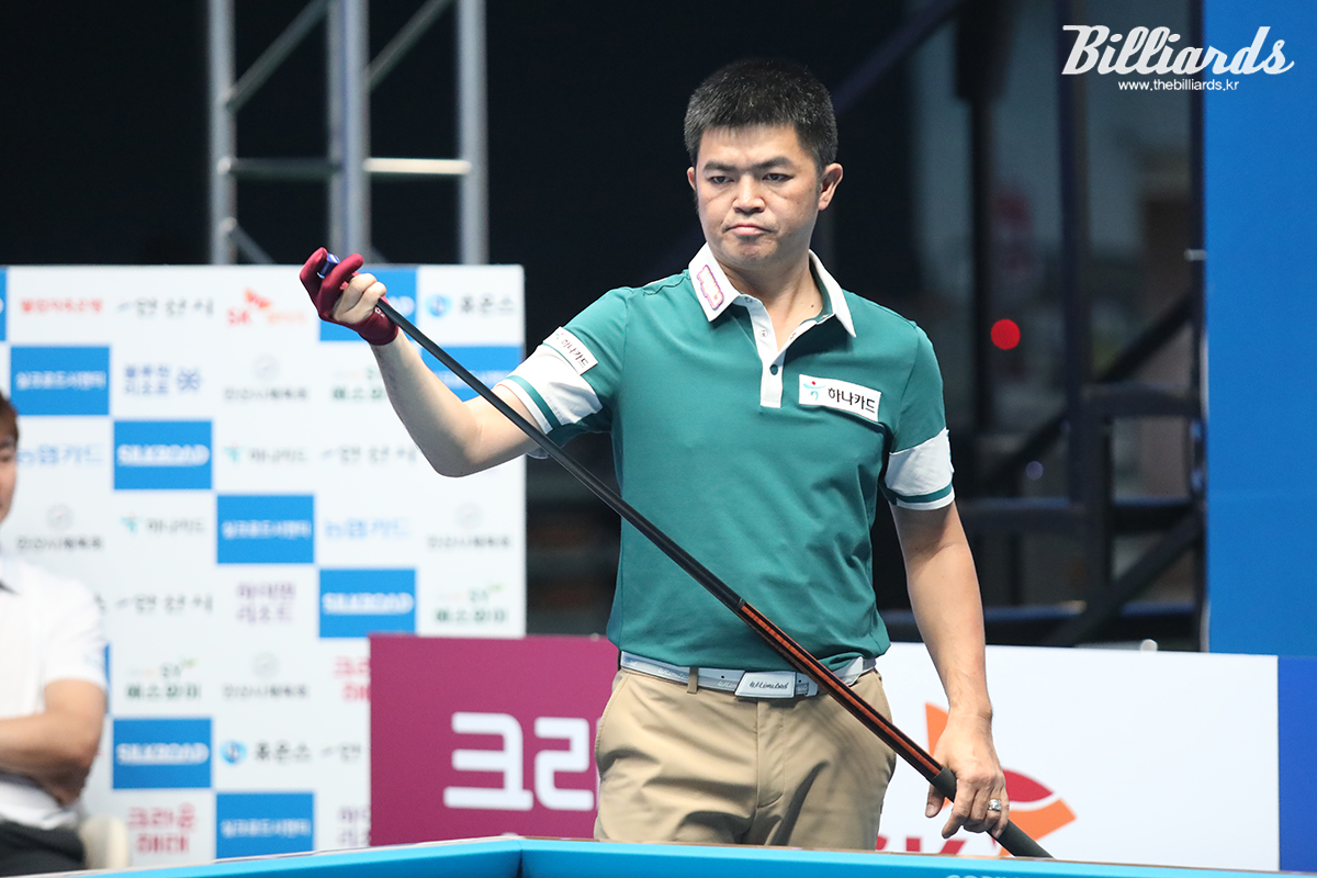 128강에서 한국의 박기호를 3-0으로 제압한 응우옌꾸억응우옌(하나카드).  사진=안산/김민영 기자