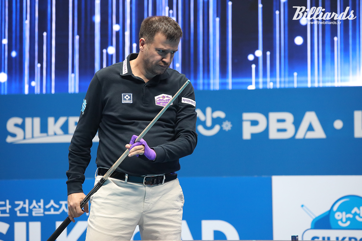 뤼피 체넷(하이원리조트)은 128강에서 백찬현에게 3-0으로 승리하며 무난하게 첫 관문을 통과했다.  사진=안산/이용휘 기자