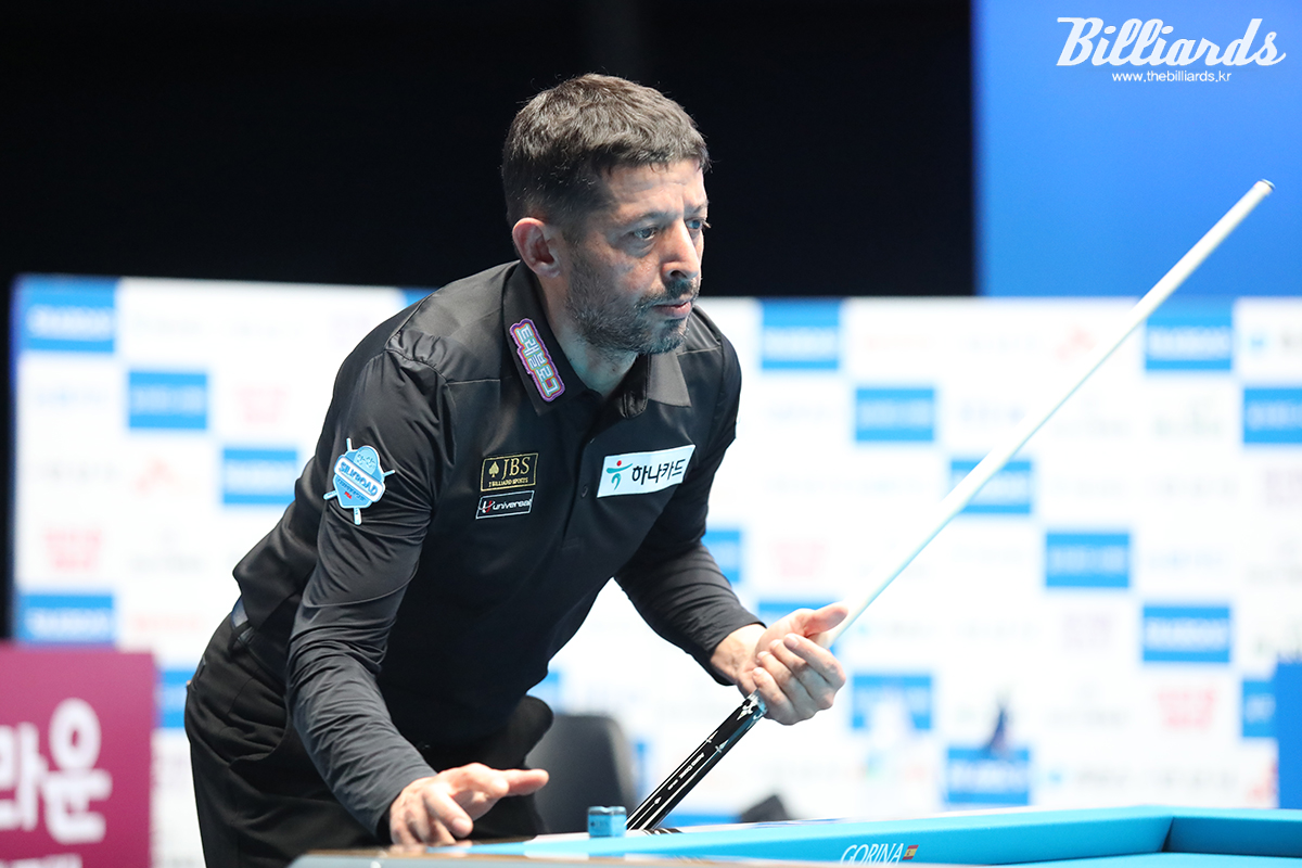 무랏 나시 초클루(하나카드)는 김임권(웰컴저축은행)을 세트스코어 3-1로 꺾었다.  사진=안산/이용휘 기자