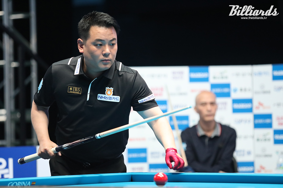 조재호(NH농협카드)는 128강에서 이창렬을 세트스코어 3-0으로 꺾고 64강에 진출했다.  사진=안산/이용휘 기자