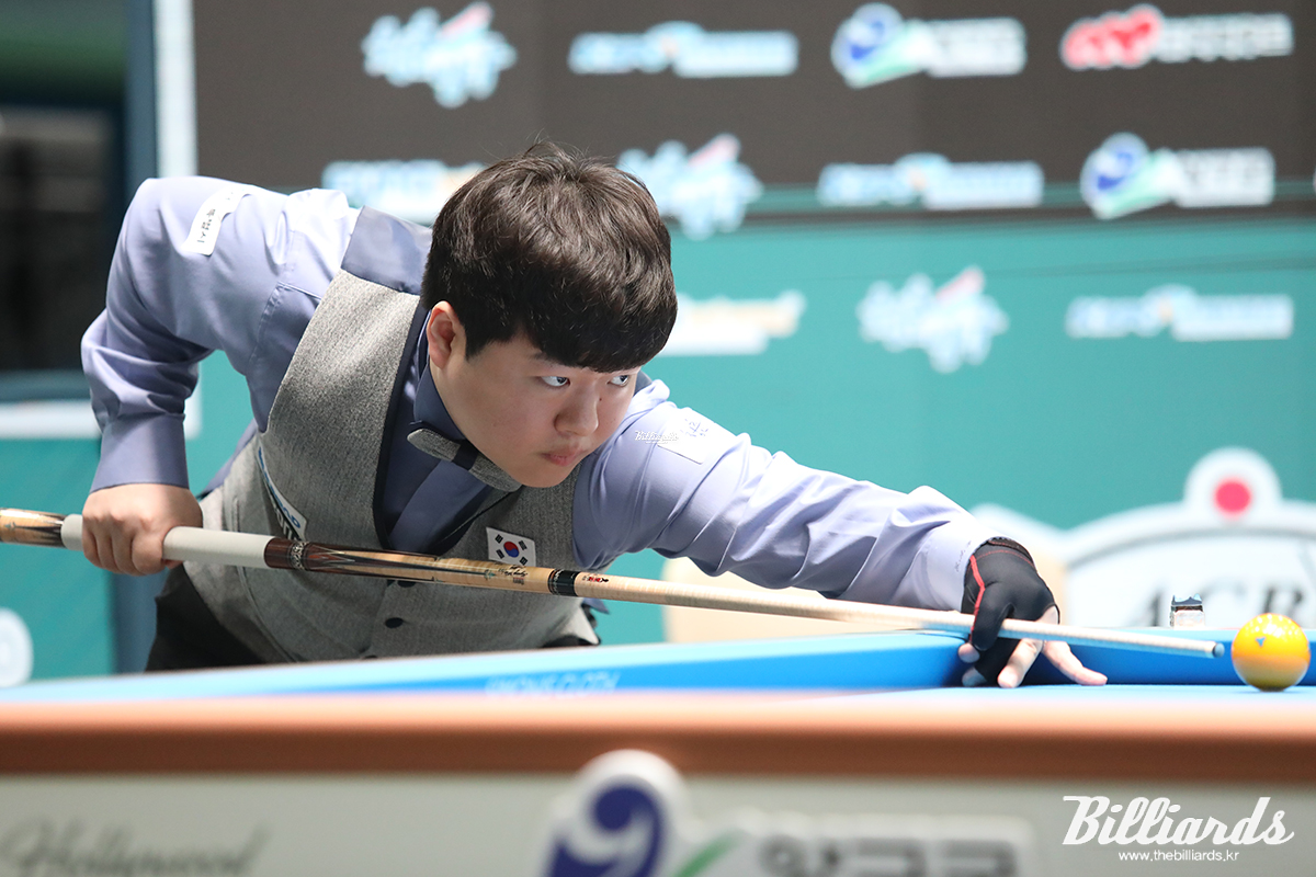 '2023 남원전국당구선수권대회'에서 국내대회 3연속 우승에 도전한 조명우가 32강에서 탈락하며 도전을 마쳤다. 사진=빌리어즈 자료사진