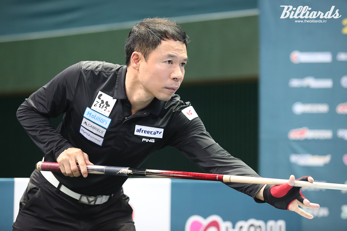 조치연과의 결승전에서 50:45로 승리하고 최종 우승을 차지한 허정한. 사진=남원/이용휘 기자