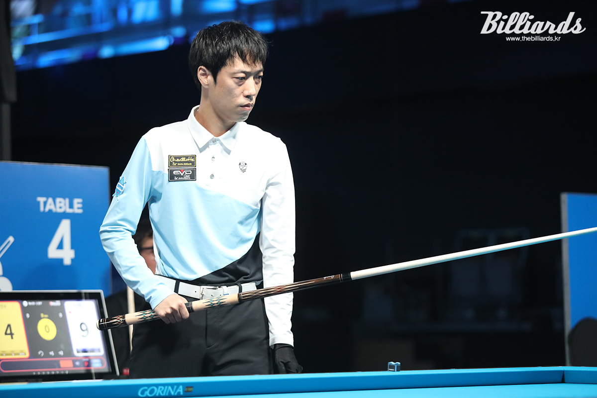 지난 개막전 준결승에서 세미 사이그너(휴온스)와 명승부를 연출했던 박인수는 이번 2차 투어 8강에서 다시 튀르키예의 실력자 뤼피 체넷(하이원리조트)와 대결하게 됐다.  사진=안산/이용휘 기자