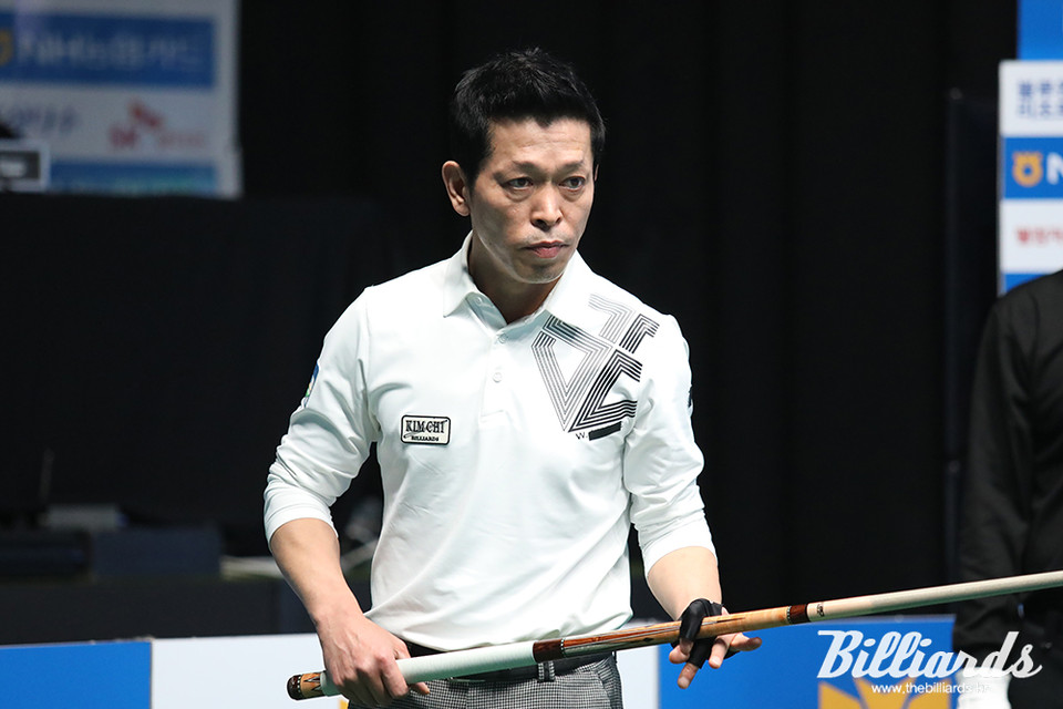 박광열은 한 시즌 만에 8강에 진출해 위마즈와 준결승행을 다투게 됐다.  빌리어즈 자료사진