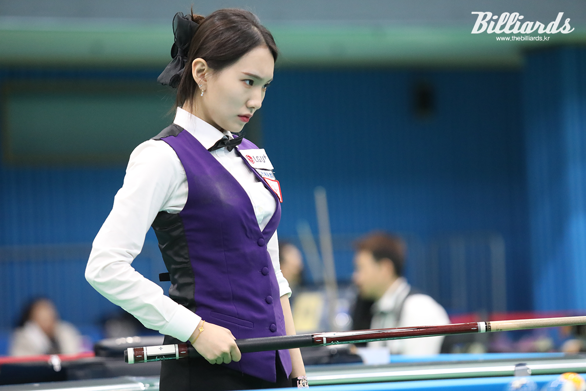 이하린(인천체육회)도 세계 최강자인 자스민 우샨(오스트리아)과 1라운드에서 만나 2-8로 져 패자부로 내려갔다.  빌리어즈 자료사진