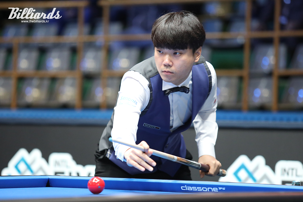 한국 국가대표로 3쿠션 캐롬 종목에 출전하는 김행직(전남).  빌리어즈 자료사진