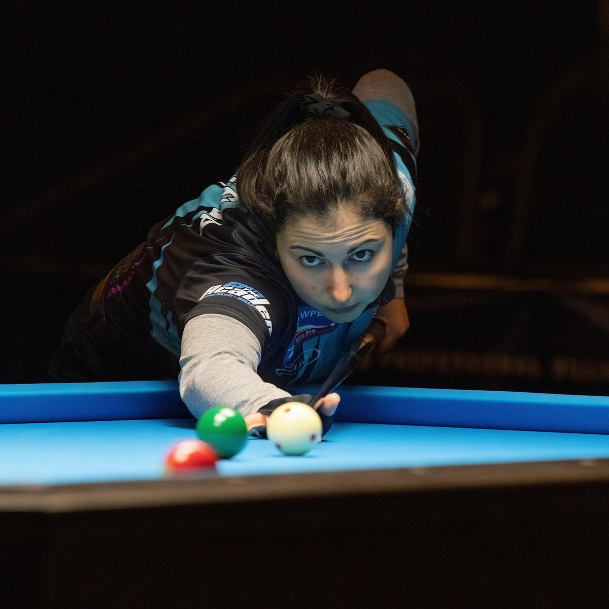 서서아와 이하린(인천체육회)을 모두 꺾은 불가리아의 크리스티나 즐라테바.  사진=WPBA 제공