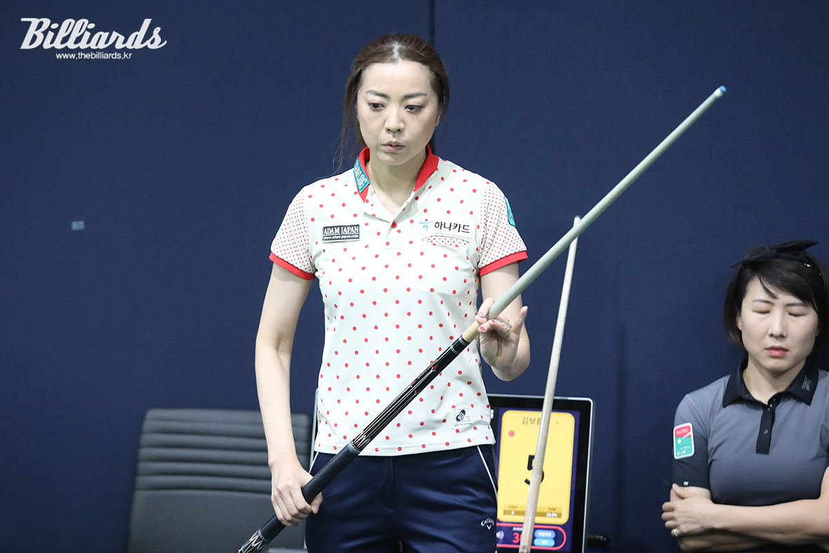 32강에 올라간 일본의 사카이 아야코(하나카드).  사진=고양/김민영 기자