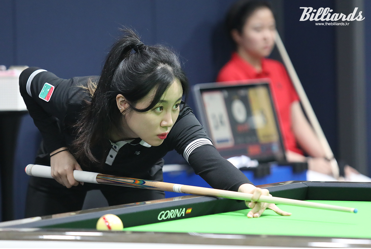 애버리지 1.316으로 승리한 황다연.  사진=고양/김민영 기자