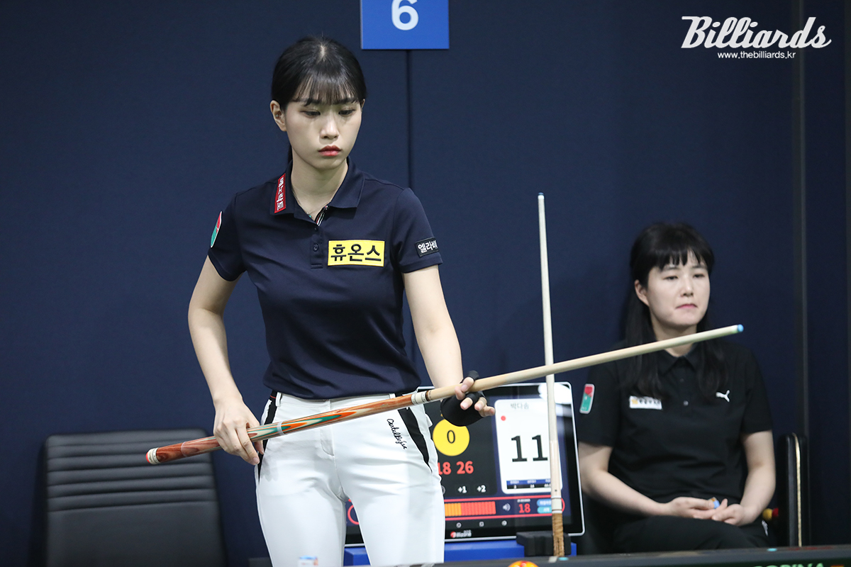 32강에 진출한 전애린(휴온스).   사진=고양/김민영 기자