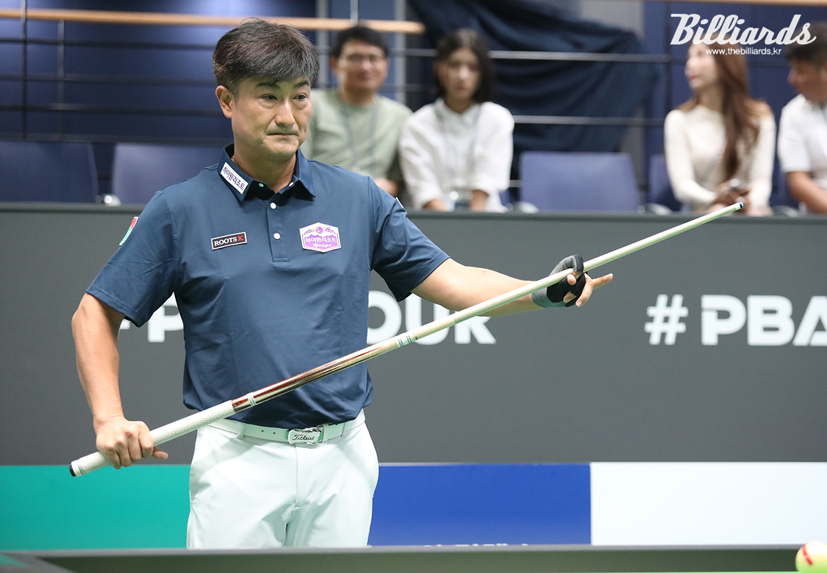 세 번째 프로 투어 도전에서도 첫 관문의 고비를 넘지 못한 이충복(하이원리조트).  사진=고양/이용휘 기자