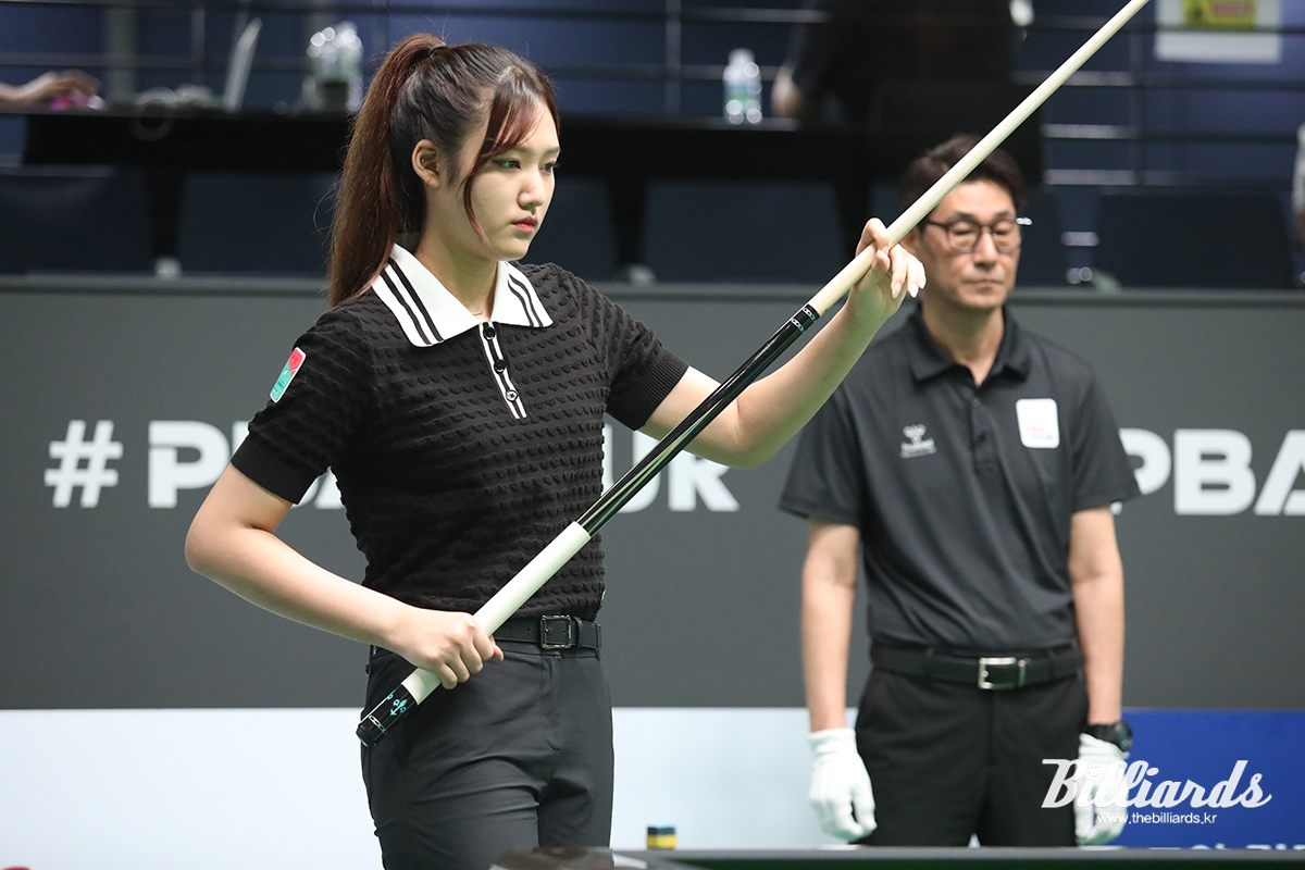 2년차 신인 권발해가 스롱 피아비를 꺾고 16강에 올랐다. 사진=고양/이용휘 기자