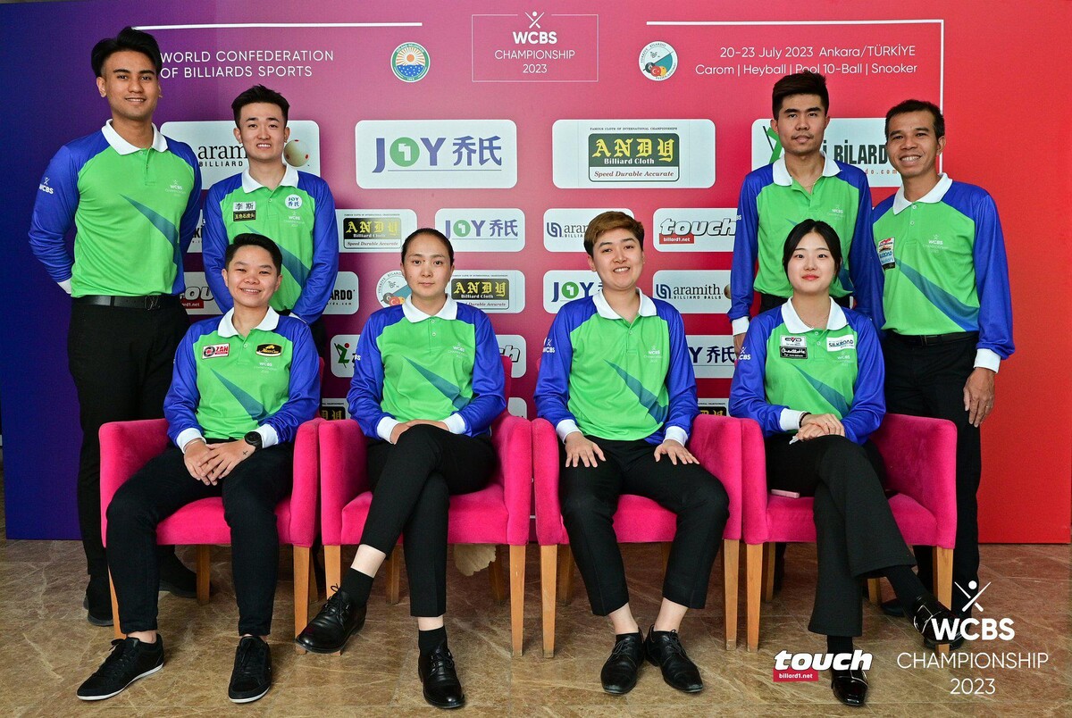 예선리그 종합순위 1위에 오른 아시아A팀 선수들.  사진=WCBS/TOUCH